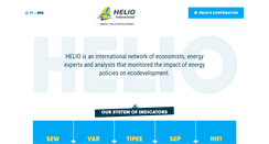 Desktop Screenshot of helio-international.org